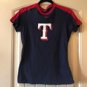 Nike Tops - Woman’s medium Texas Rangers shirt Nike Tops - Woman’s medium Texas Rangers shirt